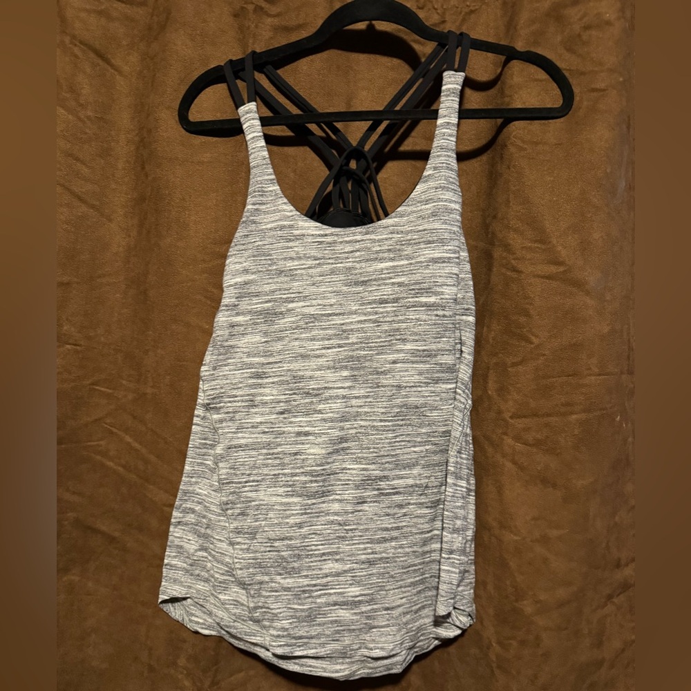 Lulu lemon tank with built in sports bra